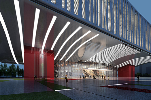 運(yùn)動(dòng)場架空透視